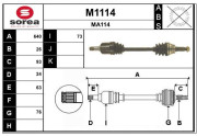 M1114 SNRA nezařazený díl M1114 SNRA