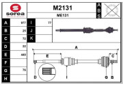 M2131 SNRA nezařazený díl M2131 SNRA