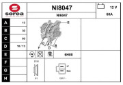 NI8047 SNRA nezařazený díl NI8047 SNRA