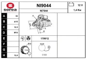 NI9044 SNRA nezařazený díl NI9044 SNRA