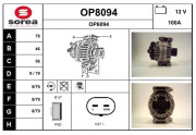 OP8094 SNRA nezařazený díl OP8094 SNRA