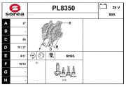 PL8350 SNRA nezařazený díl PL8350 SNRA