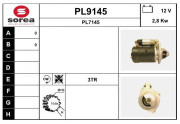 PL9145 SNRA nezařazený díl PL9145 SNRA