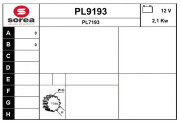 PL9193 SNRA nezařazený díl PL9193 SNRA