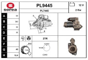 PL9445 SNRA nezařazený díl PL9445 SNRA