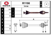 R1198 SNRA nezařazený díl R1198 SNRA