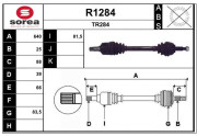 R1284 SNRA nezařazený díl R1284 SNRA