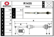 R1435 SNRA nezařazený díl R1435 SNRA