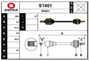 S1401 SNRA nezařazený díl S1401 SNRA