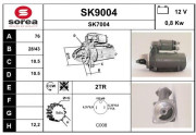 SK9004 SNRA nezařazený díl SK9004 SNRA