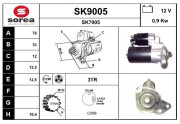 SK9005 SNRA nezařazený díl SK9005 SNRA