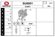 SU8001 nezařazený díl SNRA