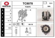 TC8078 SNRA nezařazený díl TC8078 SNRA