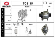 TC8115 SNRA nezařazený díl TC8115 SNRA