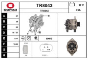 TR8043 SNRA nezařazený díl TR8043 SNRA