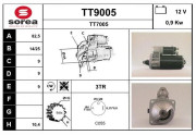 TT9005 SNRA nezařazený díl TT9005 SNRA