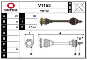 V1152 SNRA nezařazený díl V1152 SNRA