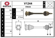 V1244 SNRA nezařazený díl V1244 SNRA