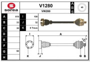 V1280 SNRA nezařazený díl V1280 SNRA