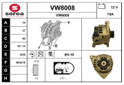 VW8008 nezařazený díl SNRA