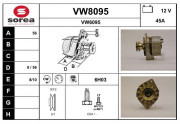 VW8095 SNRA nezařazený díl VW8095 SNRA