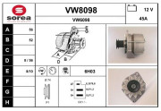 VW8098 SNRA nezařazený díl VW8098 SNRA