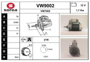 VW9002 nezařazený díl SNRA