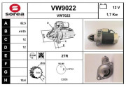 VW9022 nezařazený díl SNRA