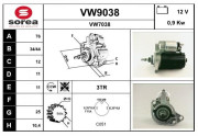 VW9038 nezařazený díl SNRA