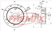 BD-2251 Brzdový kotouč Premium Black High Carbon + FREMAX