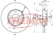 BD-4063 Brzdový kotouč Premium Black High Carbon + FREMAX