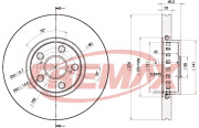 BD-5060 Brzdový kotouč Premium Black High Carbon + FREMAX