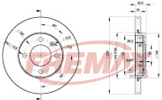 BD-5303 Brzdový kotouč Premium Black High Carbon + FREMAX