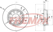 BD-5309 Brzdový kotouč Premium Black High Carbon + FREMAX