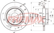 BD-5563 Brzdový kotouč Premium Black High Carbon + FREMAX