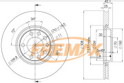 BD-9061 Brzdový kotouč Premium Black High Carbon + FREMAX