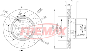 BD-3054 FREMAX brzdový kotúč BD-3054 FREMAX