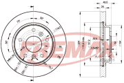 BD-3260 Brzdový kotouč FREMAX