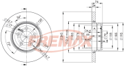 BD-3409 FREMAX brzdový kotúč BD-3409 FREMAX