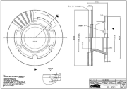 BD-4001 Brzdový kotouč FREMAX