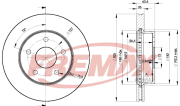 BD-5117 Brzdový kotouč FREMAX