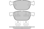 FBP-1678 Sada brzdových destiček, kotoučová brzda FREMAX