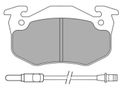 FBP-0477 Sada brzdových destiček, kotoučová brzda FREMAX