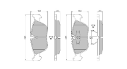 FBP-0963 FREMAX sada brzdových platničiek kotúčovej brzdy FBP-0963 FREMAX