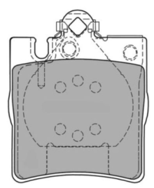 FBP-1142 Sada brzdových destiček, kotoučová brzda FREMAX