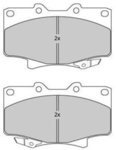 FBP-1753 FREMAX sada brzdových platničiek kotúčovej brzdy FBP-1753 FREMAX