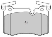 FBP-1847 FREMAX sada brzdových platničiek kotúčovej brzdy FBP-1847 FREMAX