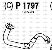 P1797 Výfuková trubka FENNO