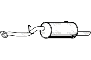 P9031 Zadní tlumič výfuku FENNO