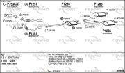 AU606 FENNO výfukový systém AU606 FENNO
